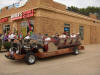 Thriller Car built by LEAR Promotions Inc. providing free rides for Weber's Ice Cream customers July 2006.